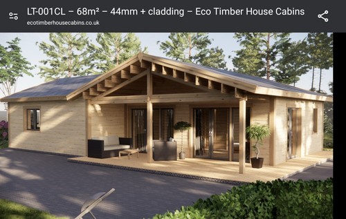Residential log cabin - , home